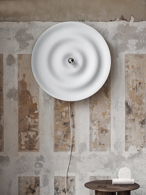 applique moderne simple led décoration intérieure vague ronde - vue 3 sur 7