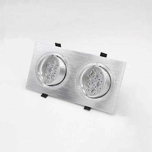 spots led encastrables carrés à intensité variable pour éclairage intérieur - vue 3 sur 7