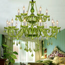 lustre en cristal de luxe pour mariage et restauration