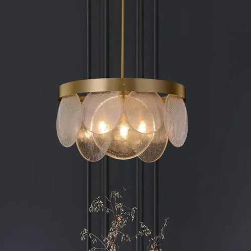 lustre moderne créatif en verre pour décoration intérieure - vue 4 sur 9