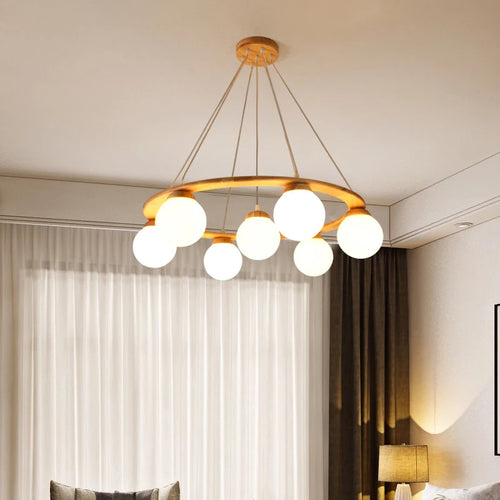 lustre nordique magique haricot créatif pour restaurant - vue 2 sur 9