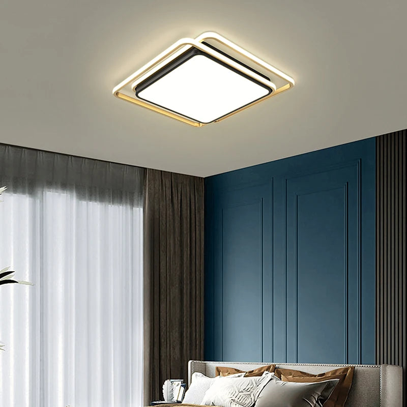 plafonnier moderne led pour décoration intérieure nordique - vue 3 sur 14