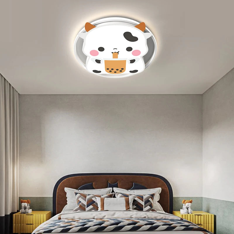 plafonnier led design moderne pour un éclairage décoratif intérieur - vue 4 sur 8