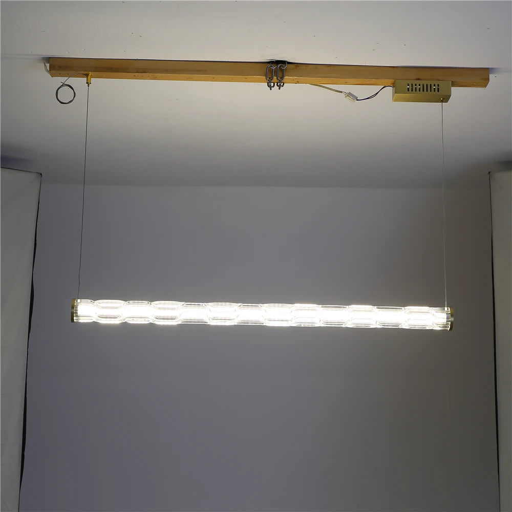 suspension en cristal pour décoration intérieure moderne - vue 5 sur 6