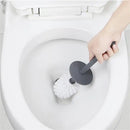 brosse de toilette moderne avec couvercle et design élégant