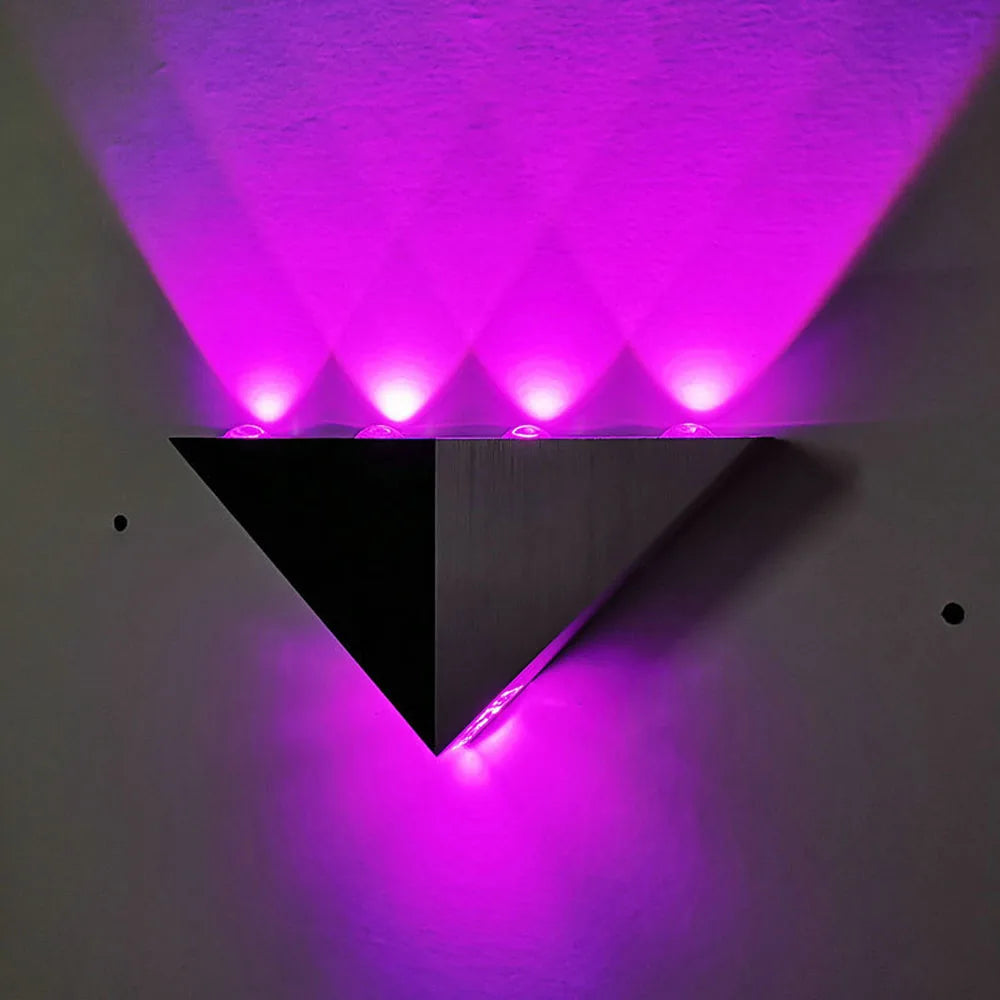 applique murale led double têtes brossée pour couloir et salon - vue 5 sur 13