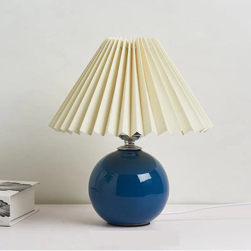 Lampe de table plissée coréenne - vue 17 sur 25