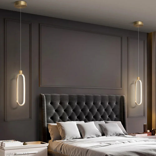 suspension LED design nordique moderne pour intérieur - vue 3 sur 10