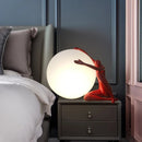 Lampe table sculpture abstraite humaine