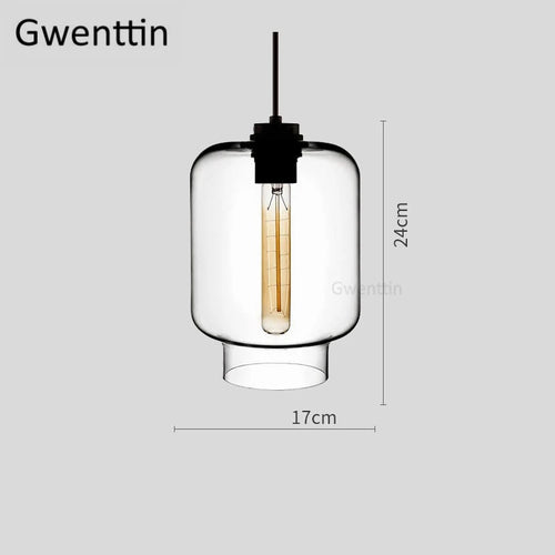 suspension moderne en verre teinté pour décoration intérieure - vue 16 sur 30