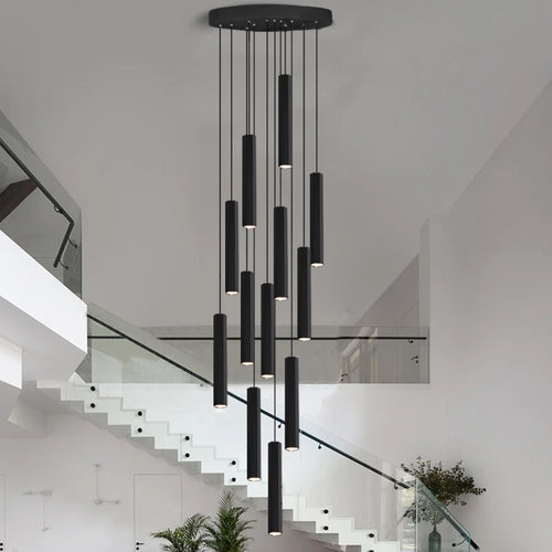 lustre led moderne vintage pour intérieur élégant et chaleureux - vue 2 sur 16