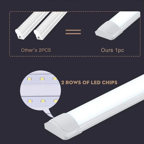 tube lumineux led pour éclairage intérieur polyvalent et moderne - vue 2 sur 14
