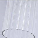 applique murale led moderne en verre doré décoratif d'intérieur