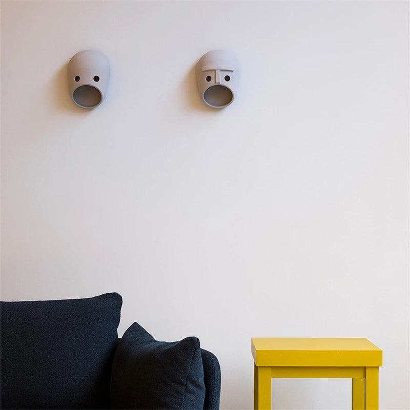 applique murale led moderne créative en résine décorative - vue 10 sur 11