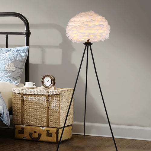 lampadaire créatif plumes pour mariage et célébration - vue 7 sur 22