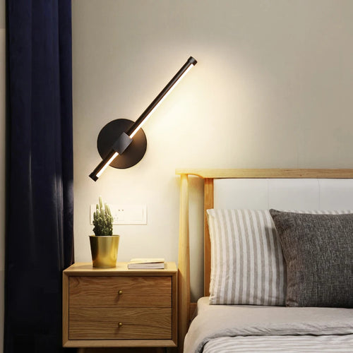 lampe de chevet moderne simple pour éclairage d'hôtel et télévision - vue 2 sur 10