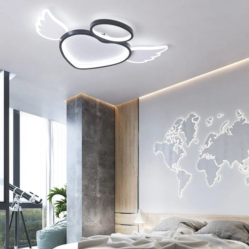 plafonnier led design pour un éclairage moderne intérieur - vue 3 sur 8