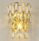applique murale moderne led en cristal design élégant pour intérieur