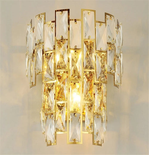 applique murale moderne led en cristal design élégant pour intérieur - vue 3 sur 23