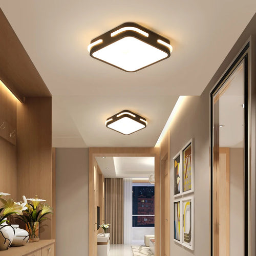lustre luminaire led acrylique mince pour décoration maison - vue 2 sur 14