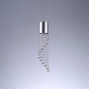 suspension moderne en cristal pour éclairage intérieur décoratif