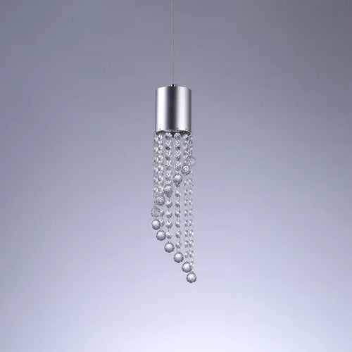 suspension moderne en cristal pour éclairage intérieur décoratif - vue 5 sur 6