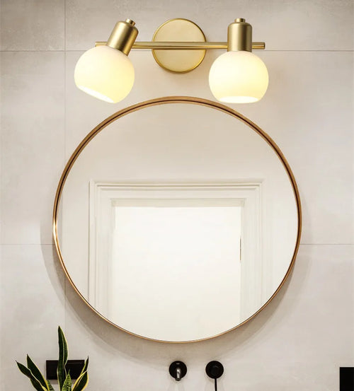 applique murale led 3 têtes lumière chaude/froide/blanc - vue 8 sur 9