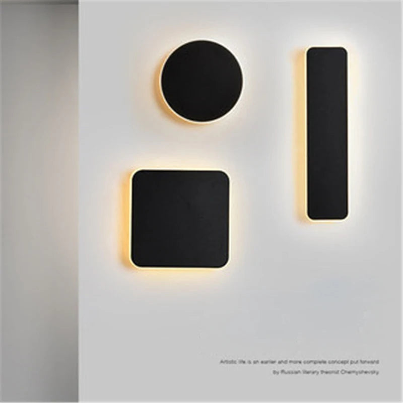 applique murale led tactile pour chambre et escalier - vue 3 sur 18
