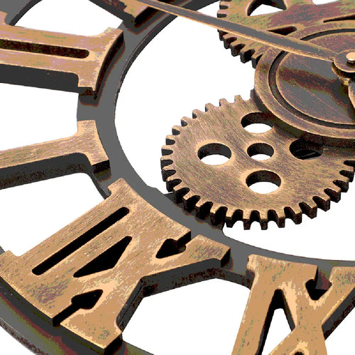 horloge murale style industriel décorative pour vente en gros - vue 4 sur 10