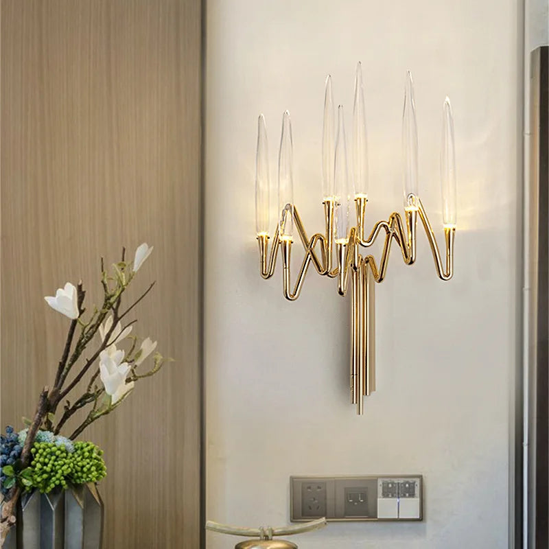 applique murale moderne de luxe pour décoration intérieure 2024 - vue 3 sur 7