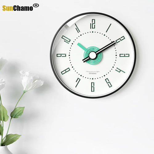 horloge murale créative à quartz silencieuse pour intérieur - vue 4 sur 10
