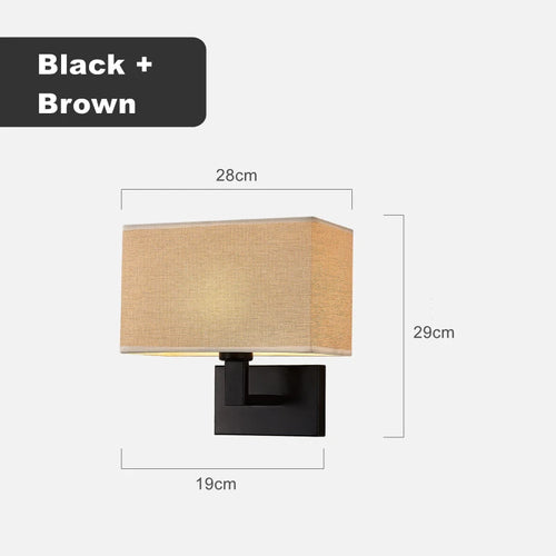 applique murale moderne en tissu style américain carré décoratif - vue 8 sur 11