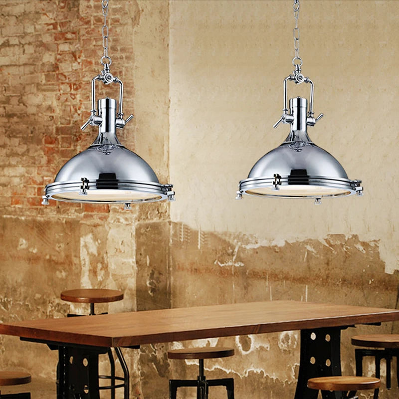 Suspension Loft industriel rétro personnalité Bar Restaurant cuisine Pub Internet maison Villa bureau étude café - vue 3 sur 10