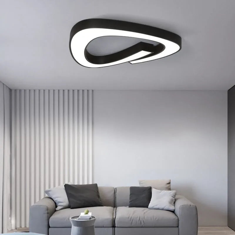 Plafonnier Led Simple en fer acrylique