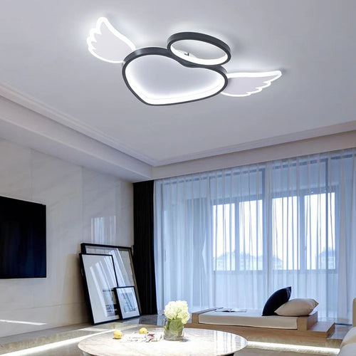 plafonnier led design pour un éclairage moderne intérieur - vue 2 sur 8