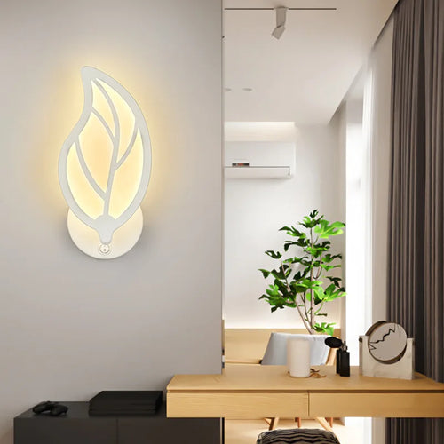 applique murale led moderne avec interrupteur minimaliste - vue 6 sur 12