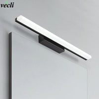 12W 490MM Bathroom Led Mirror Front Light ,LED Stainless Steel Wall Mounted Bathroom Lights AC85-260V Bar Modern Wall Lamps