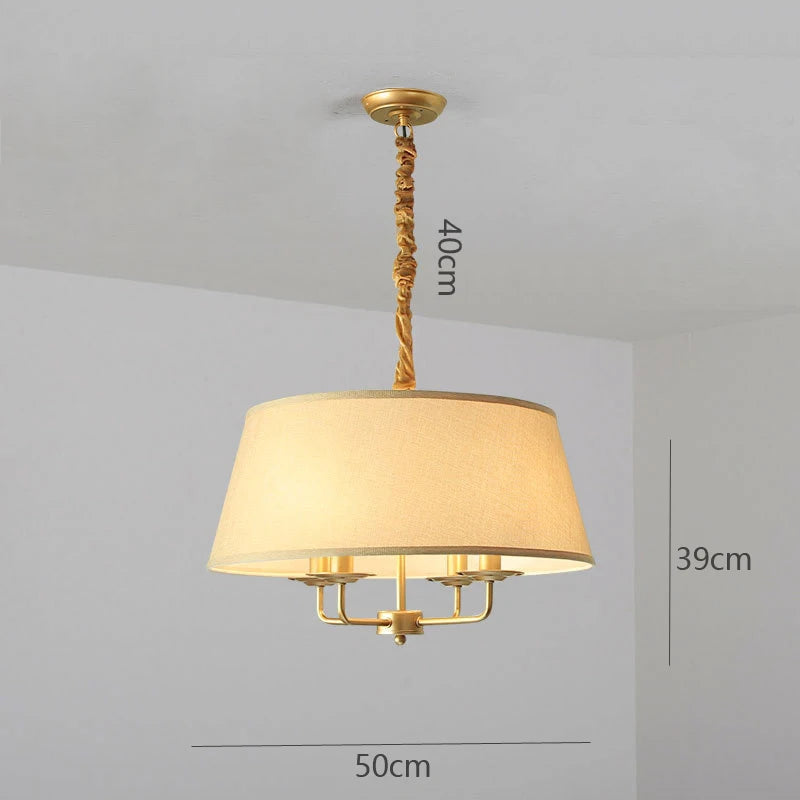 luminaire suspendu led style rétro américain pour salon moderne