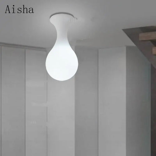 plafonnier créatif en forme de goutte de pluie design moderne - vue 5 sur 7