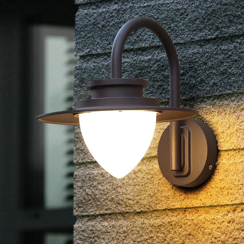 Applique murale extérieure lampe de terrasse 110V décoration éclairage étanche porche jardin porche décoration porte d'entrée terrasse applique murale - vue 3 sur 7