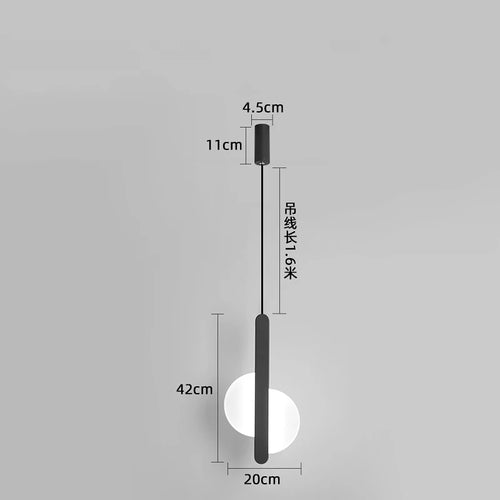 suspension moderne à led pour décoration intérieure élégante - vue 10 sur 12