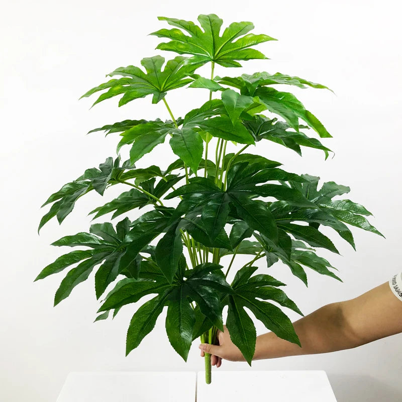 plantes tropicales artificielles monstera feuillage décoratif pour intérieur extérieur - vue 17 sur 21