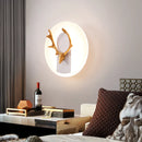 applique murale led moderne en fer et acrylique décorative