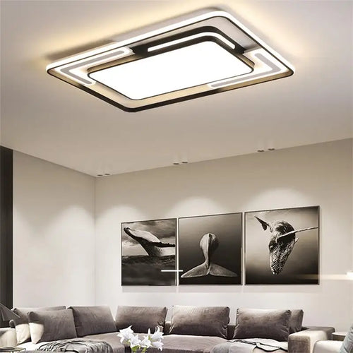 plafonnier luminaire contemporain géométrique pour éclairage intérieur - vue 4 sur 9