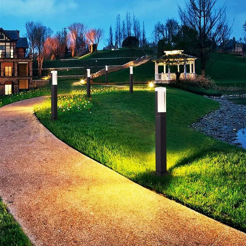 lampe led étanche pour éclairage extérieur jardin et cour - vue 5 sur 9
