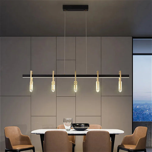 suspension en cristal postmodernes pour décoration intérieure nordique - vue 4 sur 10