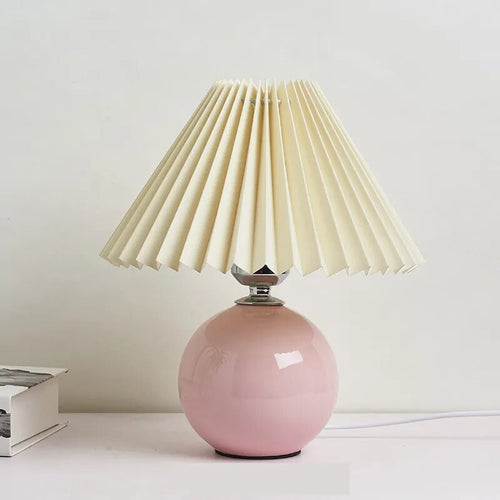Lampe de table plissée coréenne - vue 14 sur 25