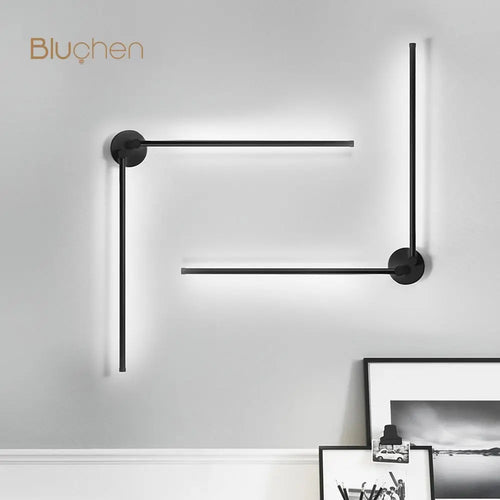 applique murale led moderne rotative pour arrière-plan de canapé - vue 2 sur 10