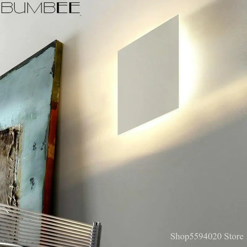 plafonnier led carré moderne pour décoration intérieure élégante - vue 5 sur 6
