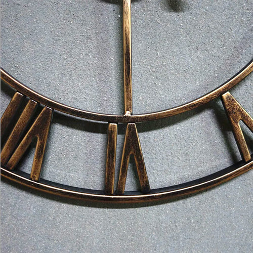 horloge murale design moderne en métal style 3D - vue 5 sur 10